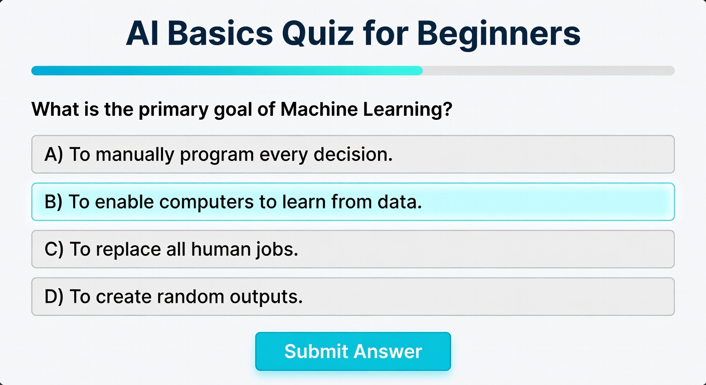 AI Basics Quiz Interface